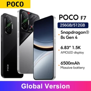 Versión Global POCO F7 5G 6,83 "1.5K AMOLED NFC 6500mAh batería 50MP cámara OIS 90W HypeCharge Smartphone Snapdragon ® 8s Gen 4