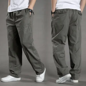 Pantalones Cargo para Hombre, ropa de trabajo de algodón para verano y primavera, novedad en talla grande 6XL, pantalones de chándal informales para escalar, pantalones de otoño para Hombre